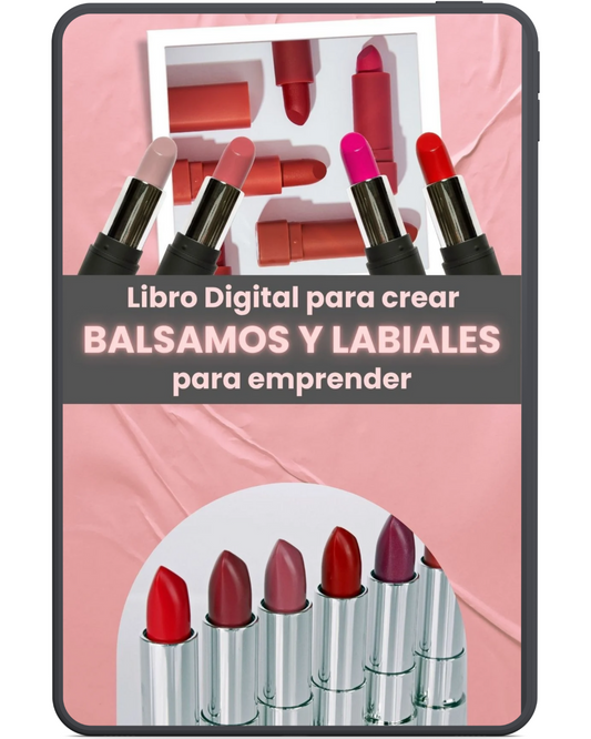 Crea Balsamos y Labiales Naturales para EMPRENDER